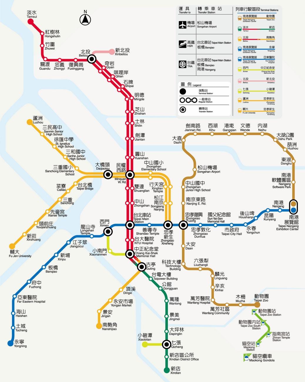 نقشہ کے تائی پے mrt کرایہ