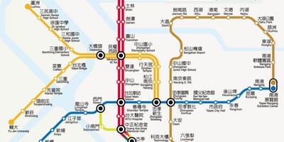 نقشہ کے تائی پے mrt کرایہ 